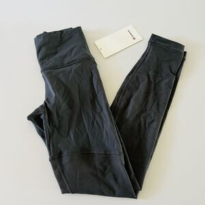 LULULEMON ATHLETICA Graphite Grey Sheer Will HR Tight 28" *Camo Leggings - US 4